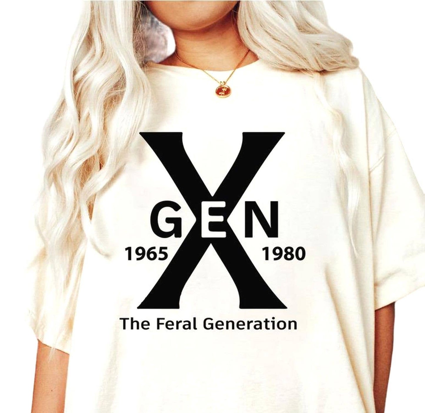 Gen X Heavy Cotton Graphic T-Shirt For Men and Women Gift