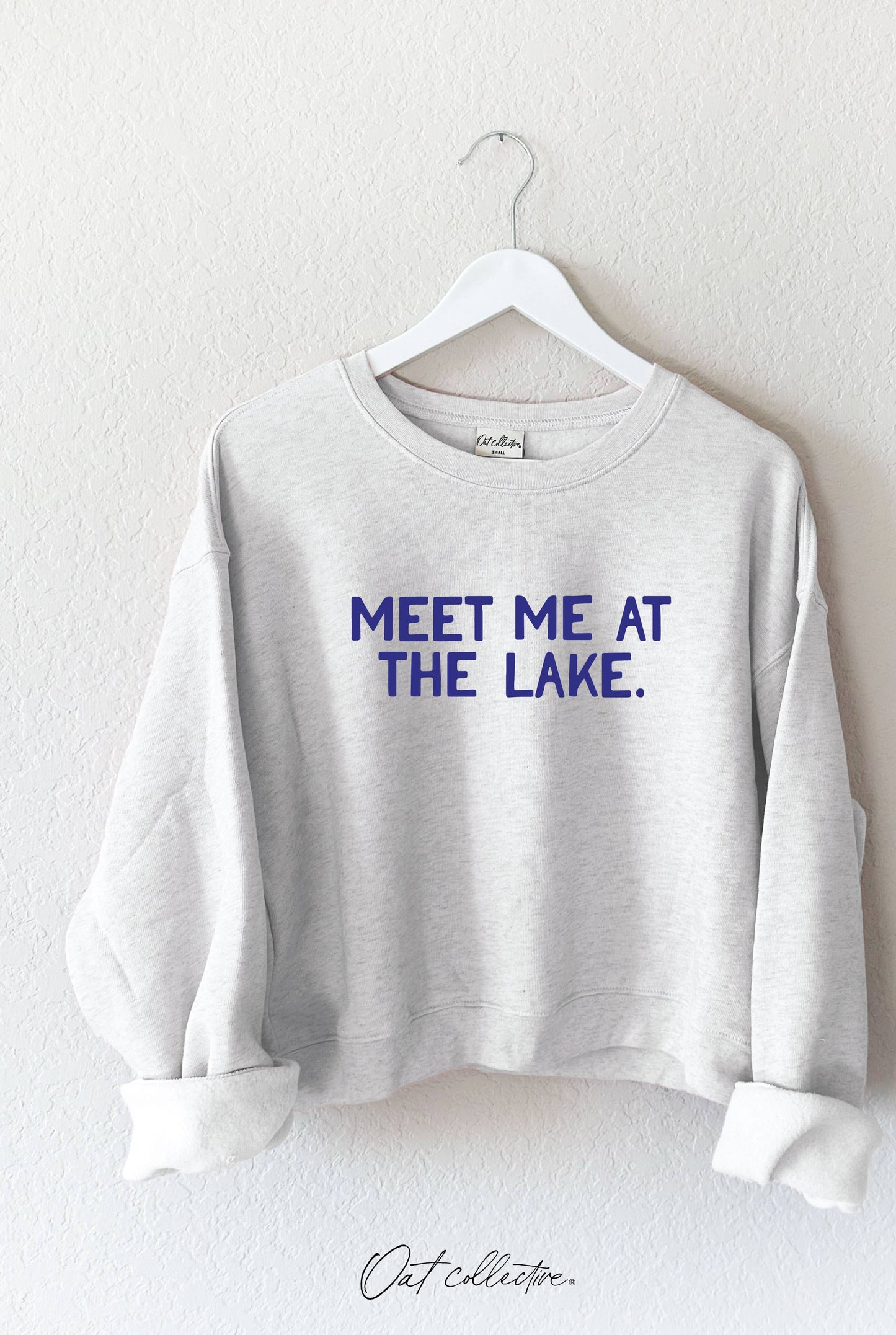 Meet Me At the Lake. Mid Graphic Sweatshirt