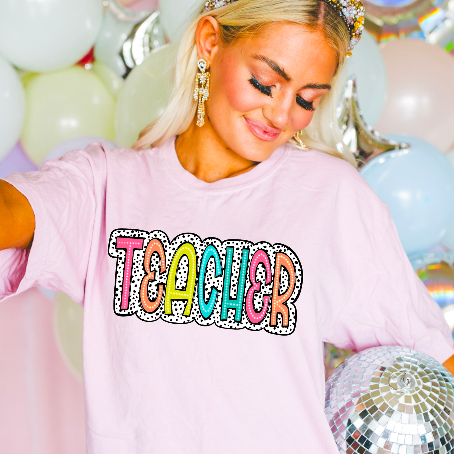 Teacher Comfort Color Graphic Tee