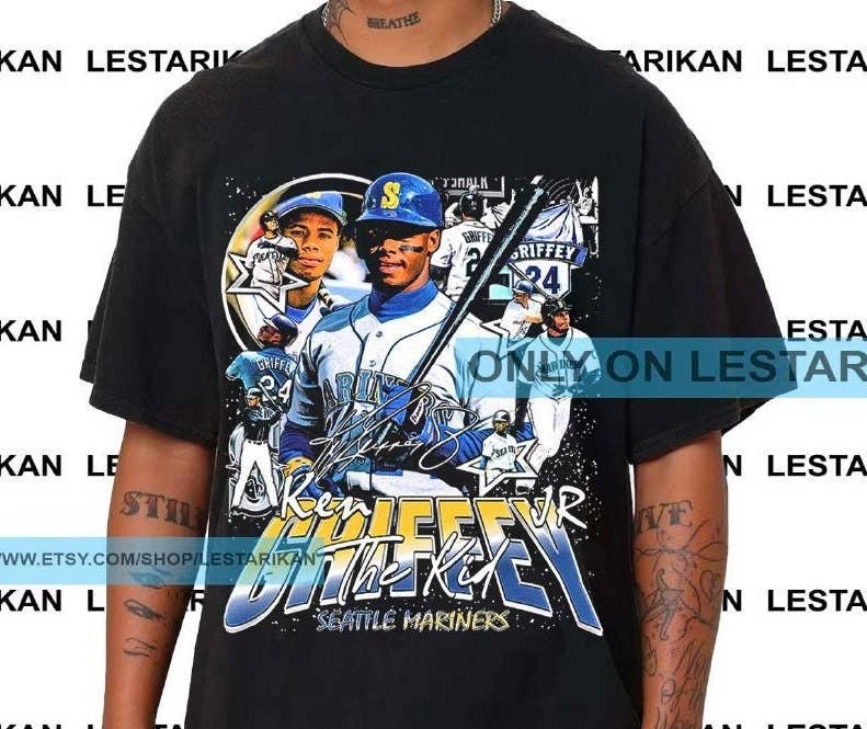 Ken Griffey Jr. Shirt - Classic 90S Baseball Graphic Tee
