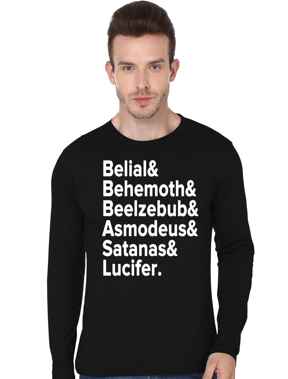 Ghost – Belial Behemoth Beelzebub Asmodeus Satanas Lucifer Full Sleeve T-Shirt