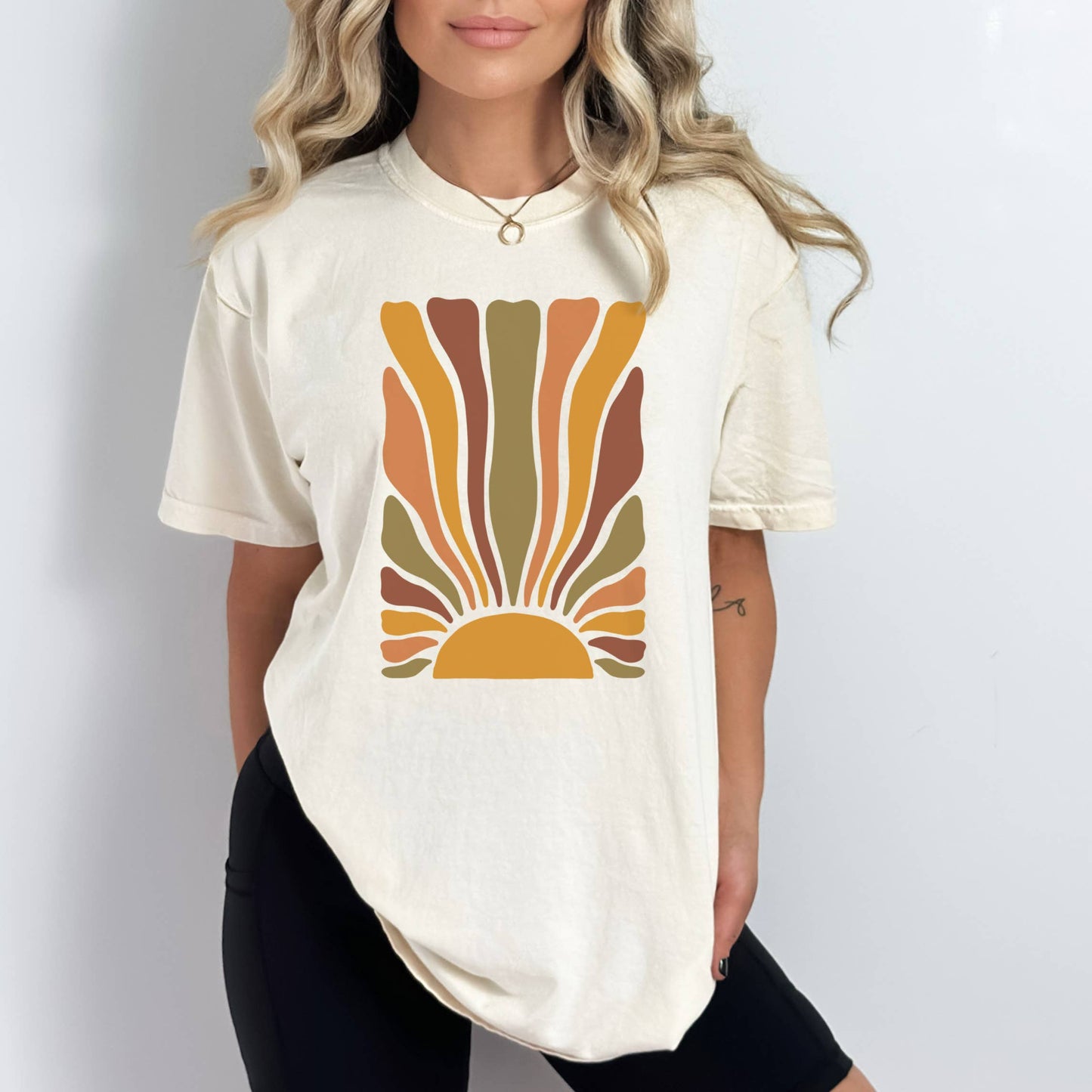 Retro Sun Tee | Summer | Sunset | Sizes S-2XL