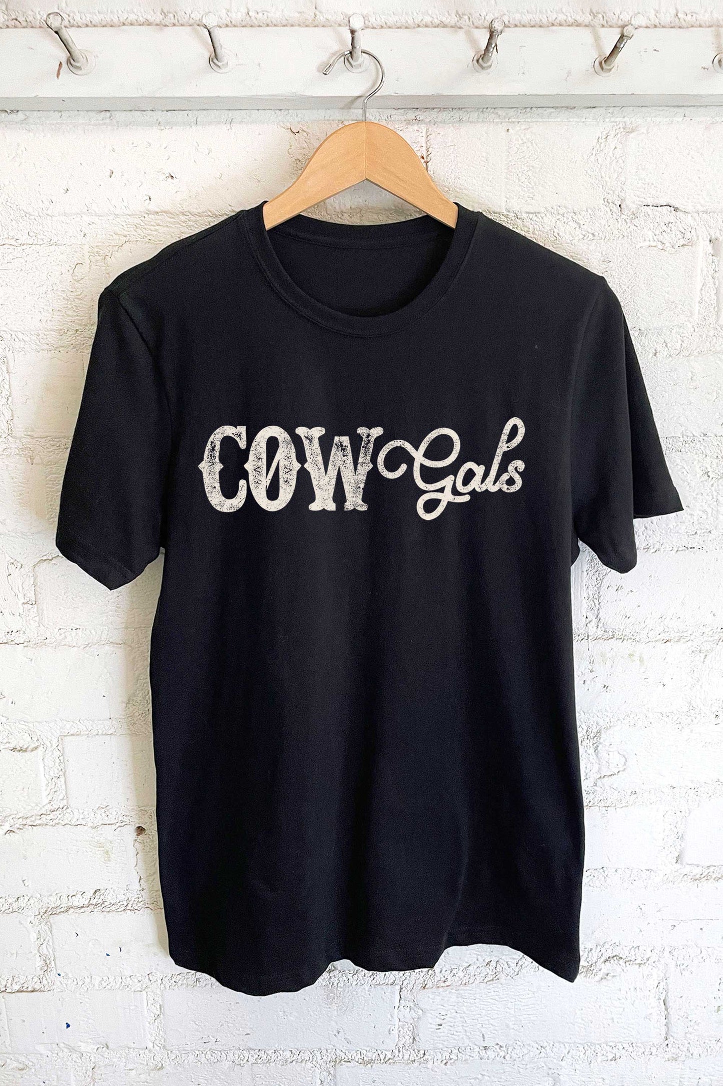 Cow Gals Unisex Screen Printed T-Shirt