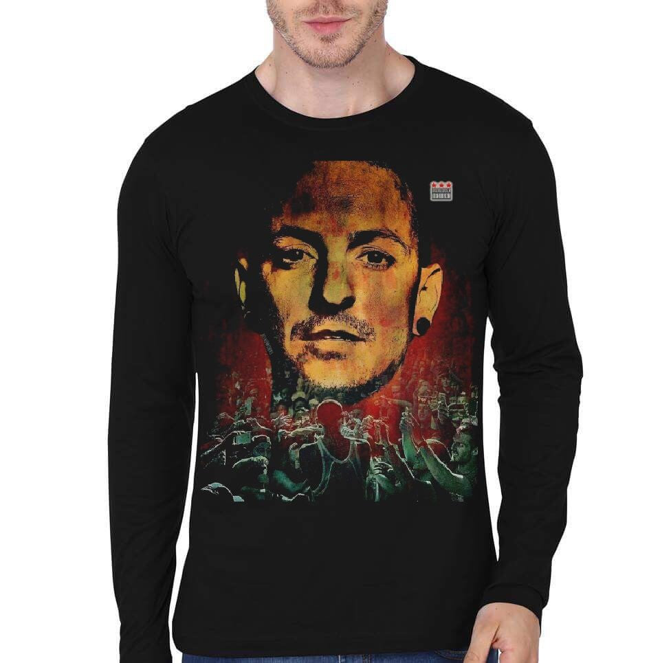 Linkin Park Chester Black Full Sleeve T-Shirt