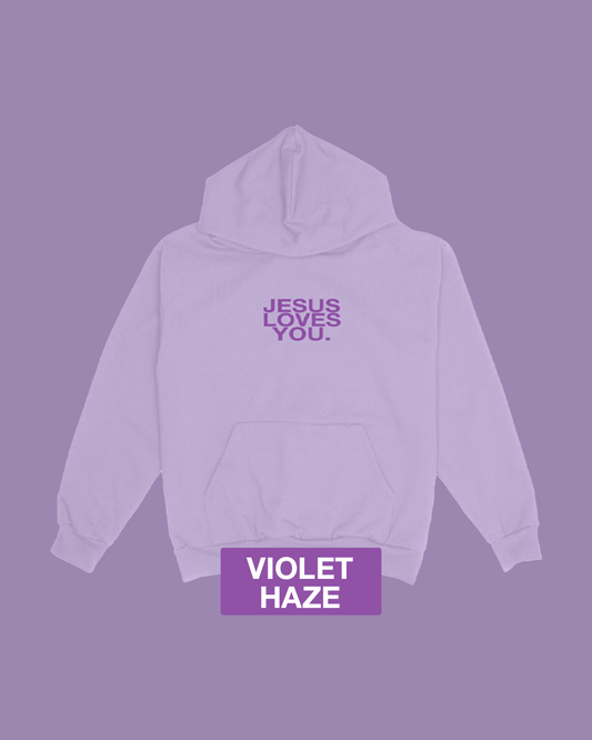 "Violet Haze" Logo Hoodie