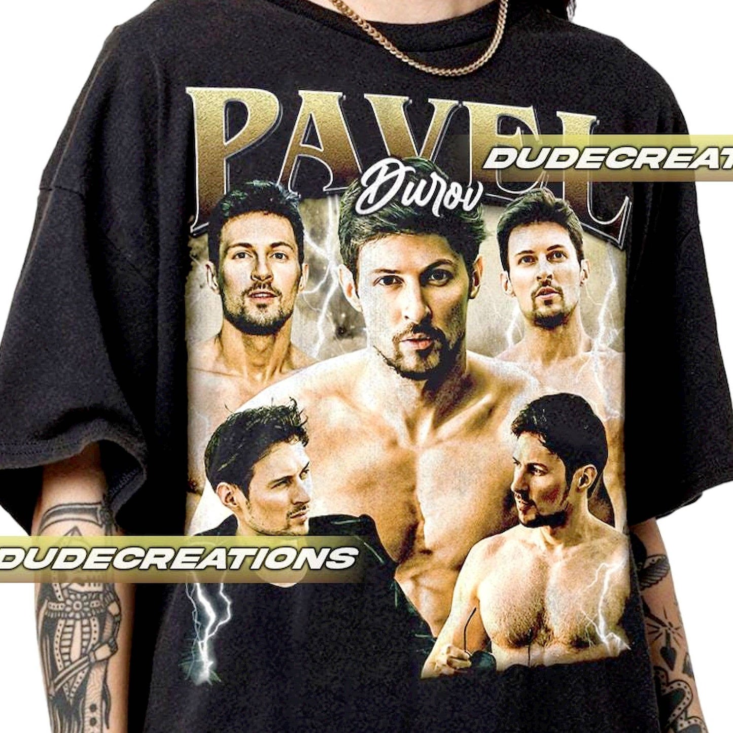 Pavel Durov Vintage Unisex T-Shirt Gift For Men and Women