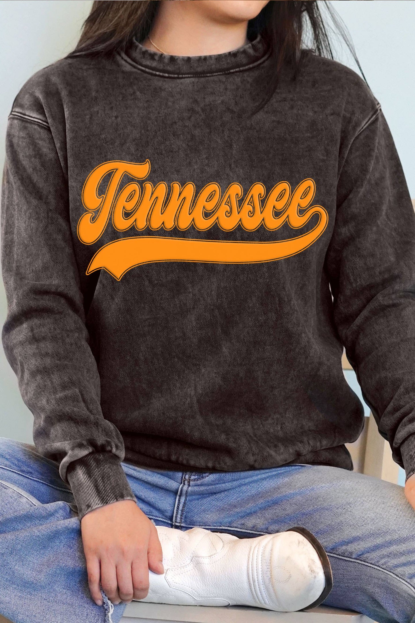 Tennessee Puff Mineral Graphic Brushed Sweatshirt