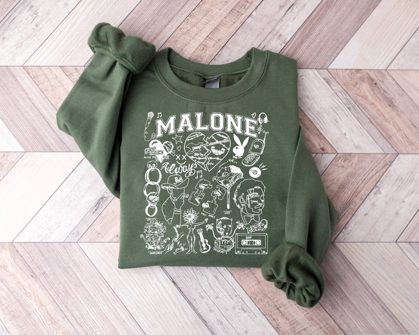 Post Malone Howdy Sweatshirt - Sunflower Tour 2023 Tee