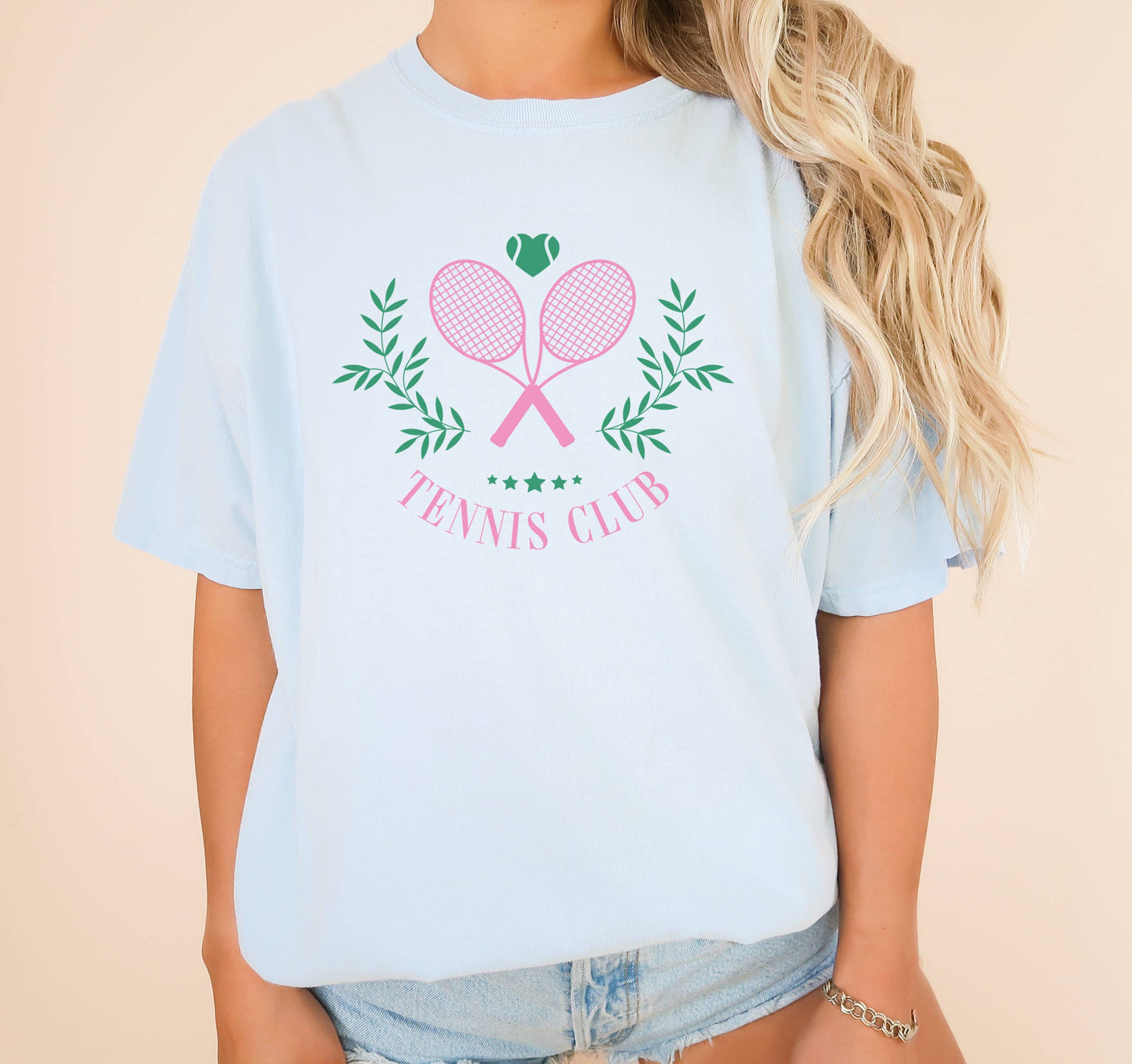 Tennis Club, Tennis Graphic Apparel, Tennis T Shirt