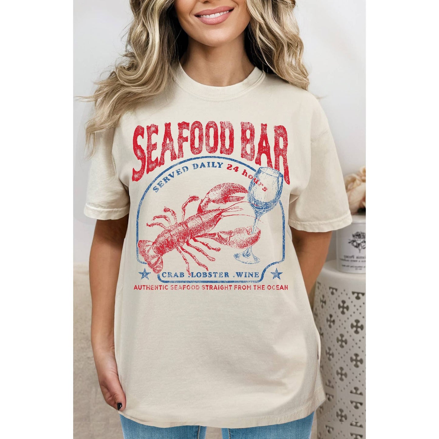 Seafood Bar Short Sleeve T Shirt