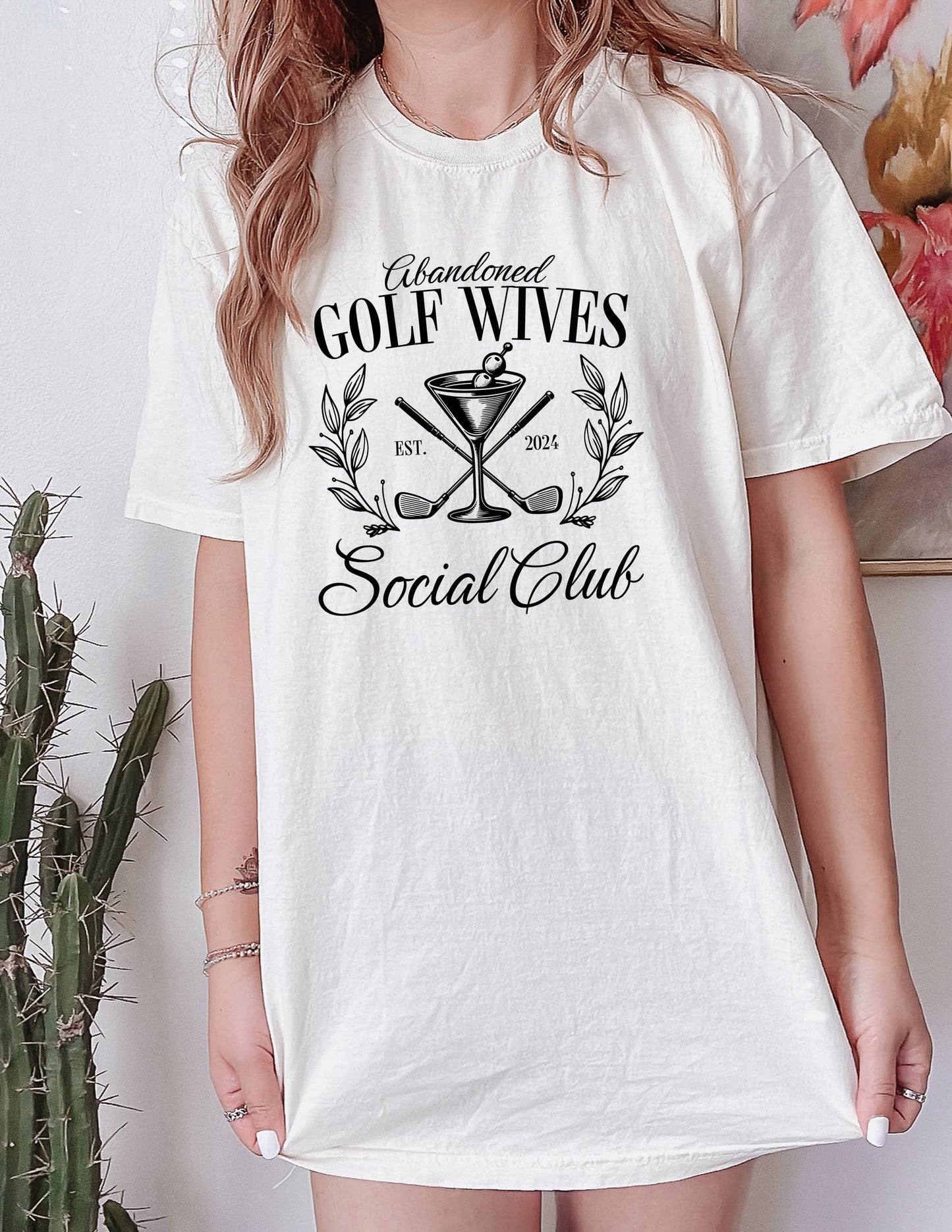Abandoned Golf Wives, Trendy Golf Shirt, Preppy, Trendy