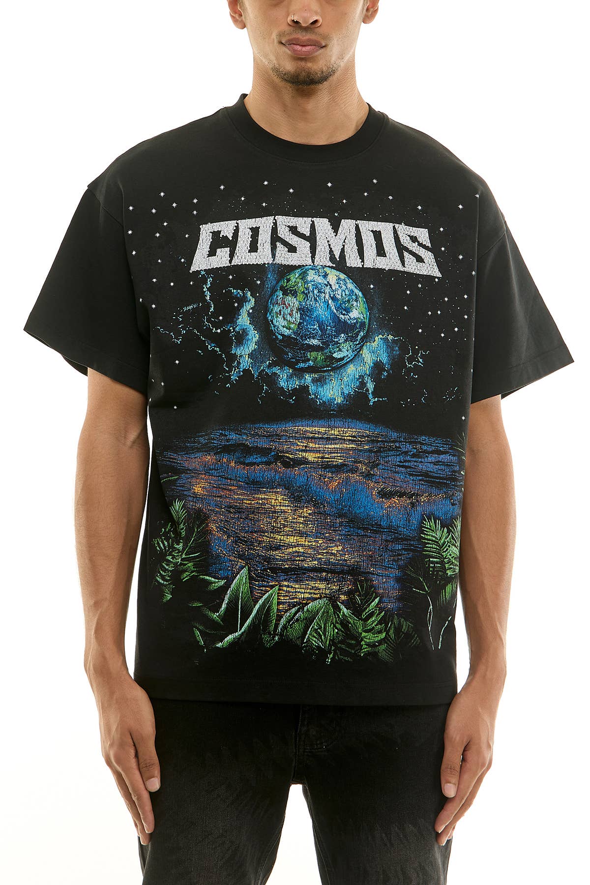 Cosmos Rhinestone T-Shirt
