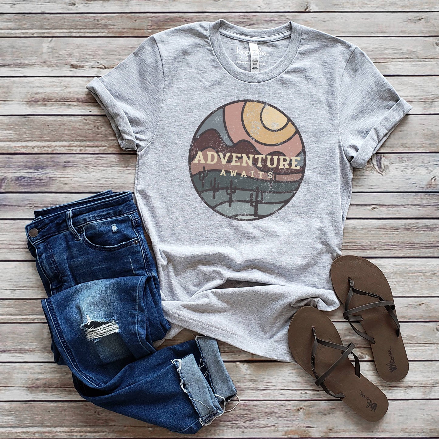 Desert Adventure Awaits Tee | Outdoor | Sizes XS-2XL