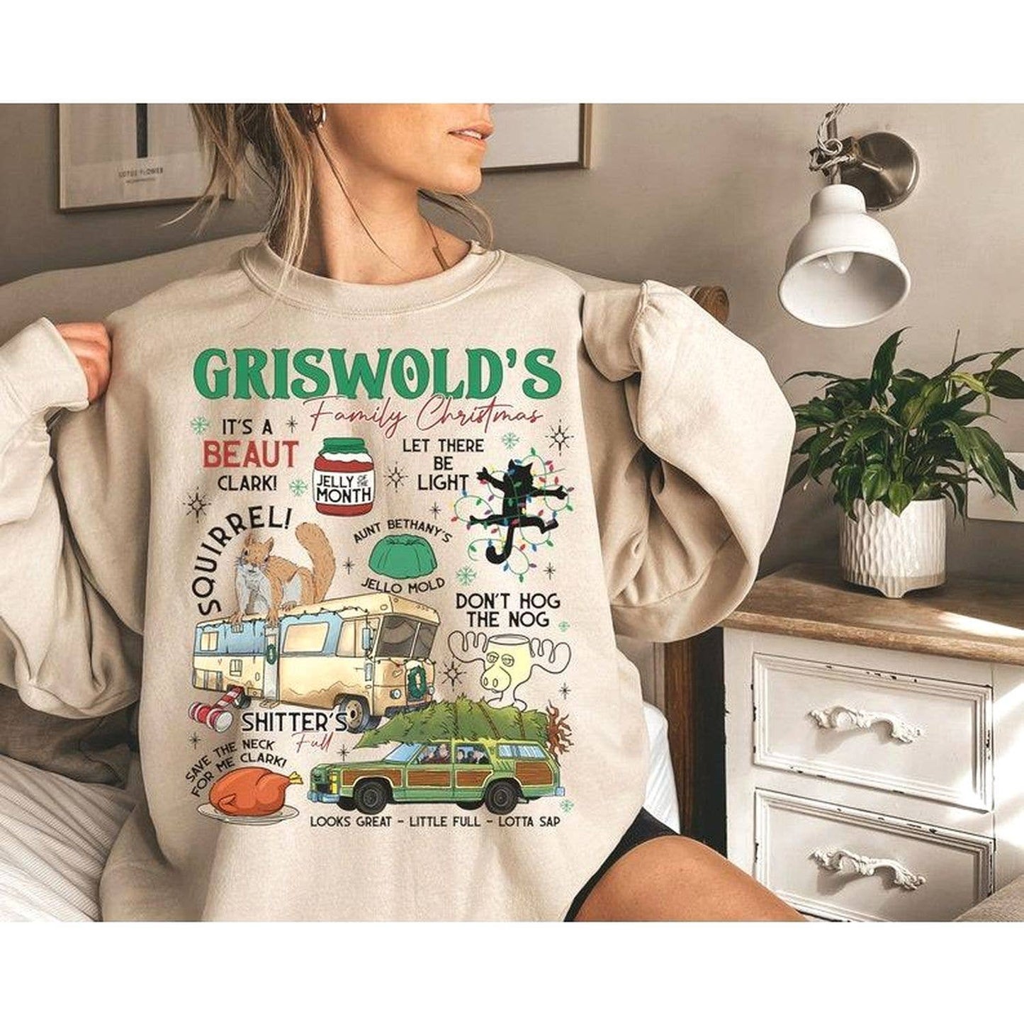 Griswold Christmas Tree Farm Sweatshirt - Family Vacation
