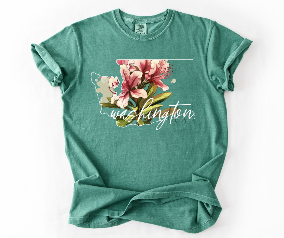Exclusive Washington State Flower T-Shirt