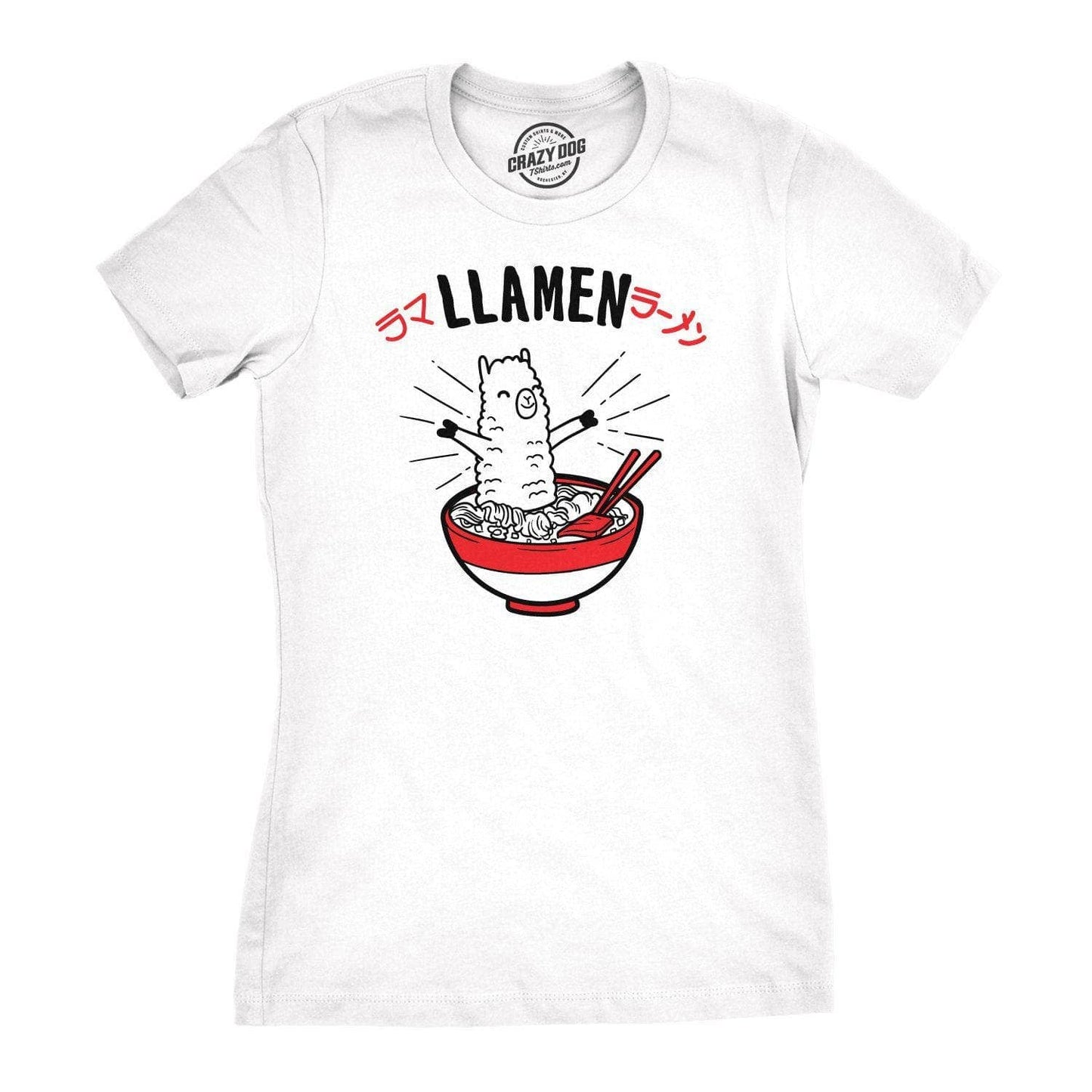 Llamen Women's Tshirt Food Graphic Tee Western Plus Size