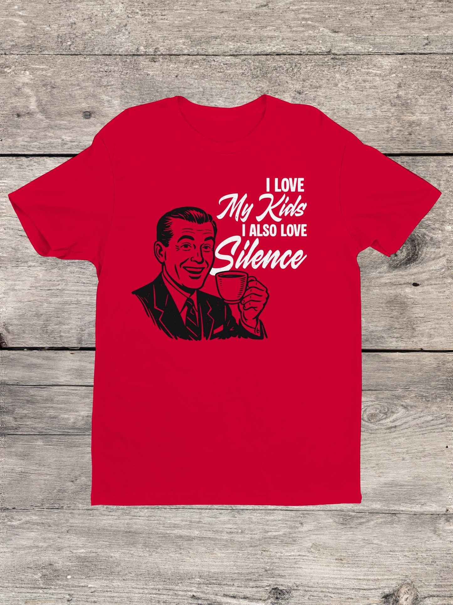 Love Kids Silence Men's T-Shirt