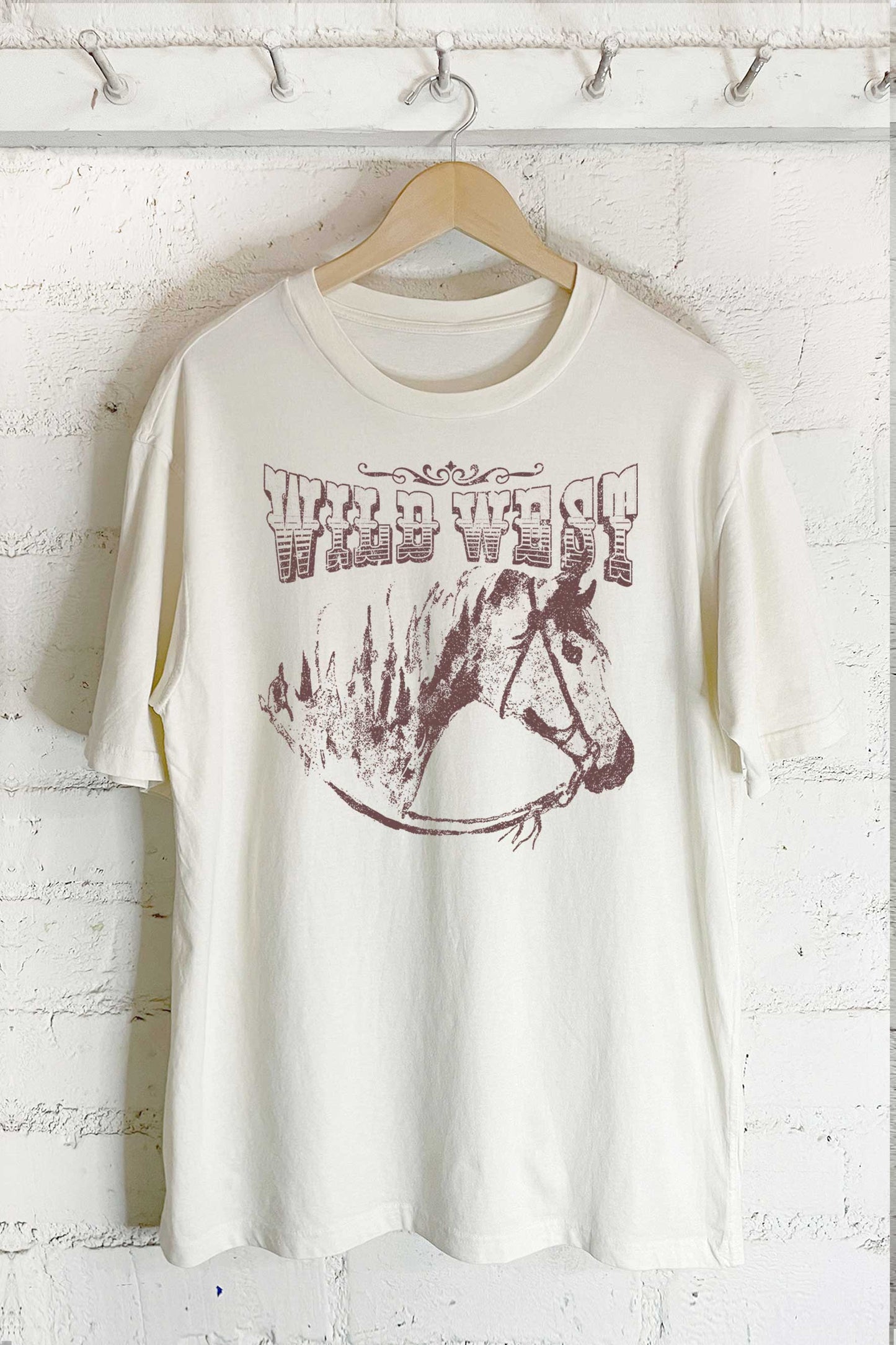 Wild West Horse-Oversized Tee