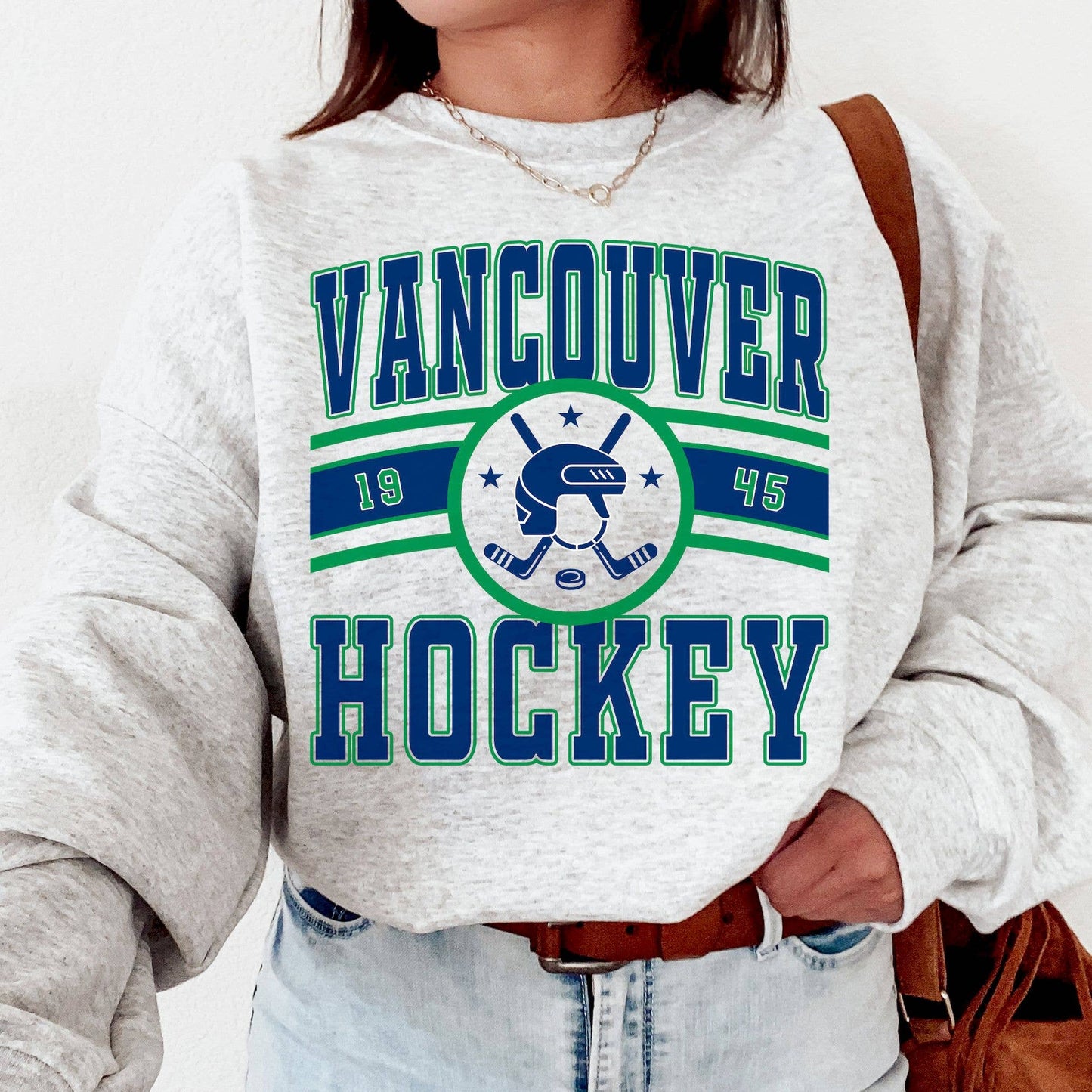 Vintage Vancouver Canucks Hockey Sweatshirt – Retro Fan Gear