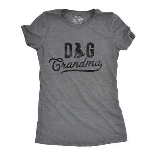 Dog Grandma Women's Tshirt Dog Graphic Tee Western Plus Size