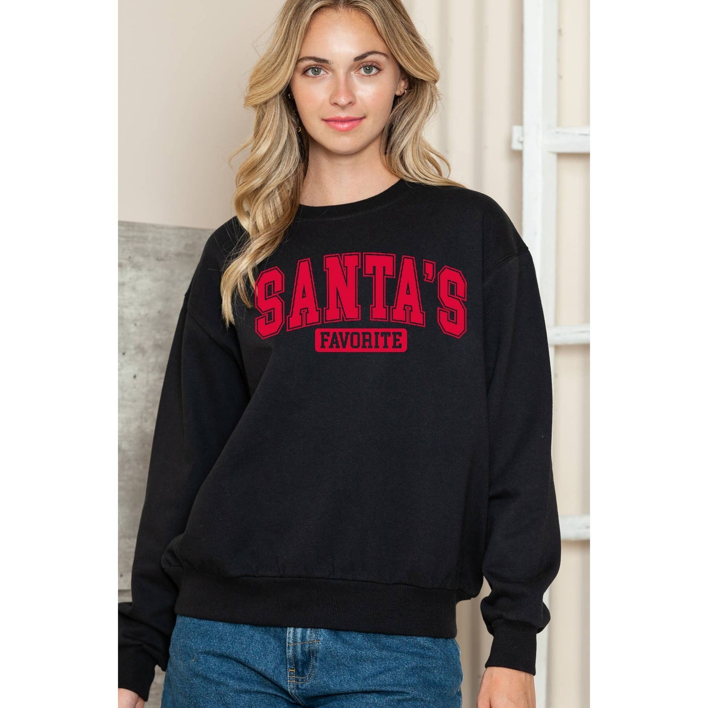 Santas Favorite - Crewneck Sweatshirt