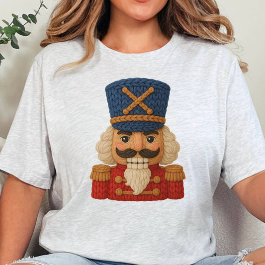 Faux Yarn  Christmas 2025 Graphic Tee | Gildan