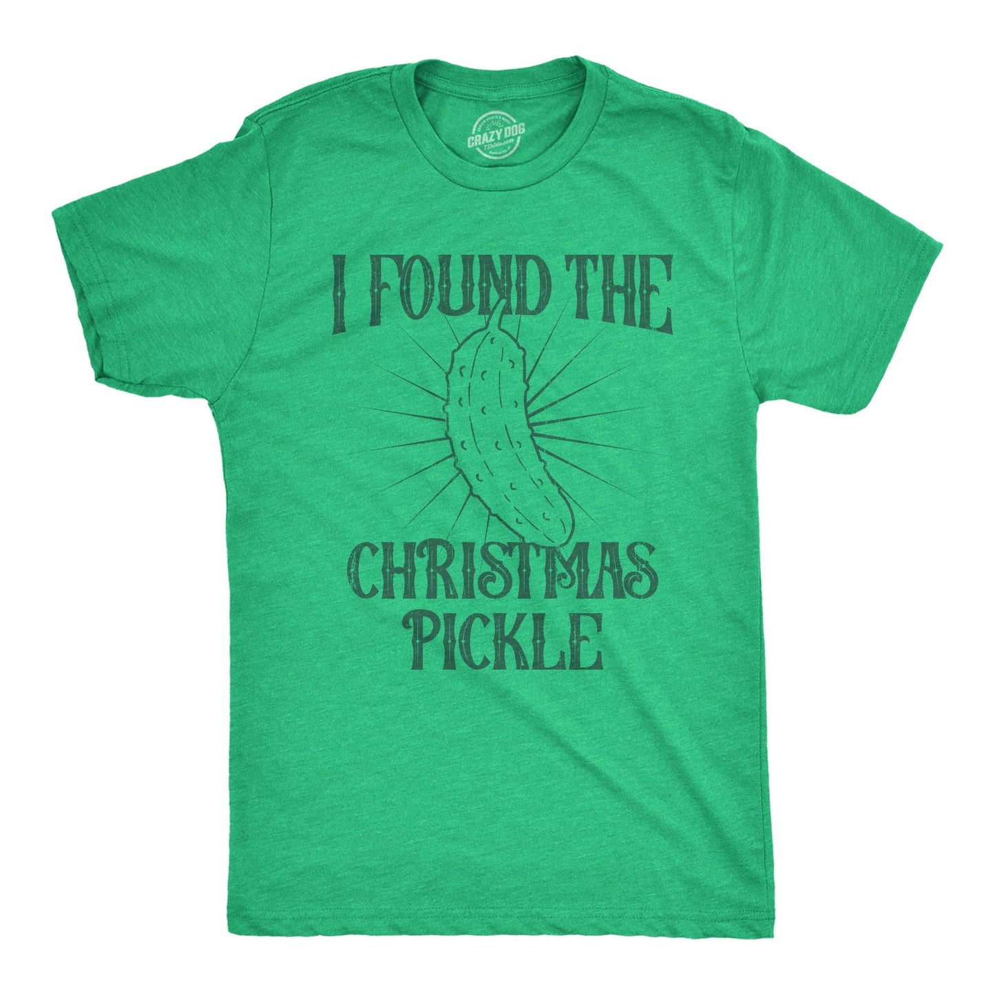 I Found the Christmas Pickle Men's T Shirt