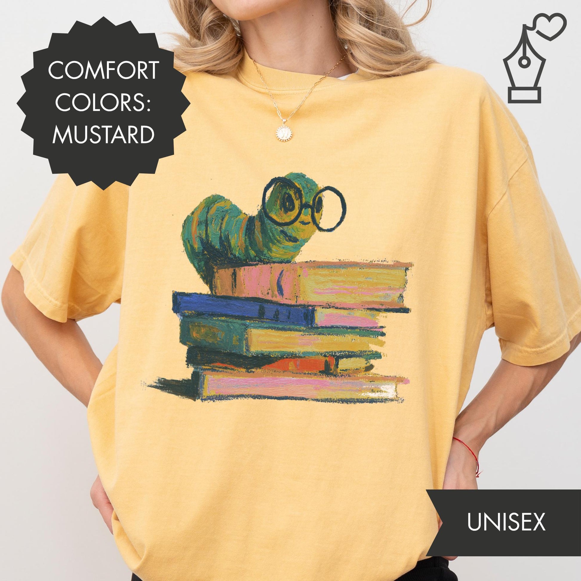Bookworm Comfort Colors Reader Lover Tee Literary Unisex T-shirt, Sweatshirt, Hoodie (3)