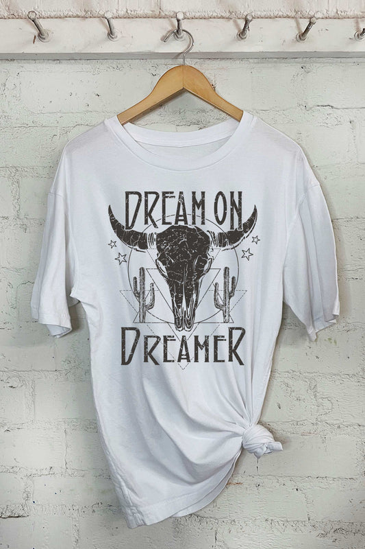 Dream On Dreamer-Oversized Tee