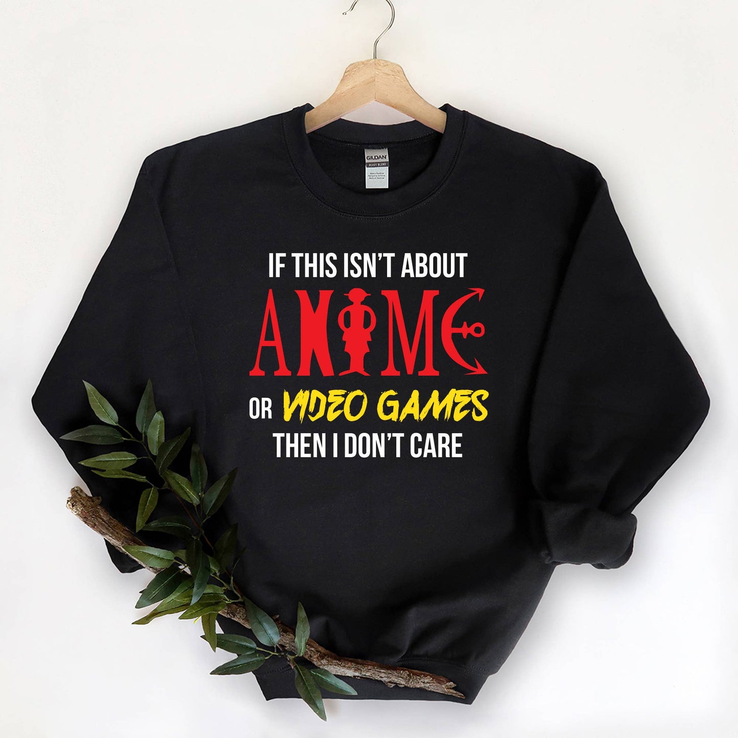 Anime and Gaming - Video Gamer Sweatshirt