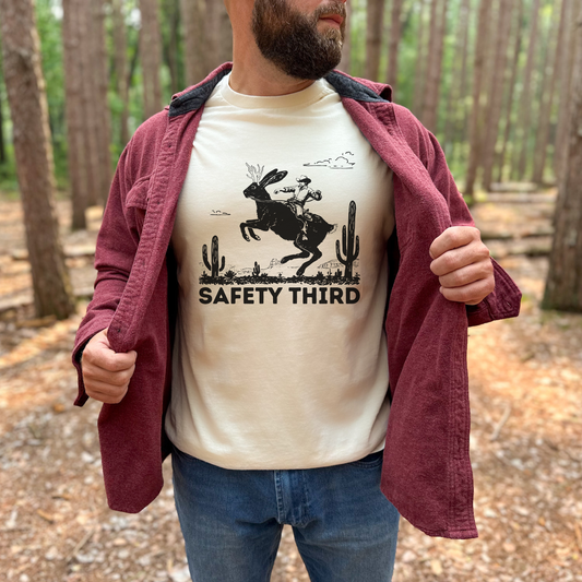 Funny Jackalope Tshirt, Western Graphic Tee 311