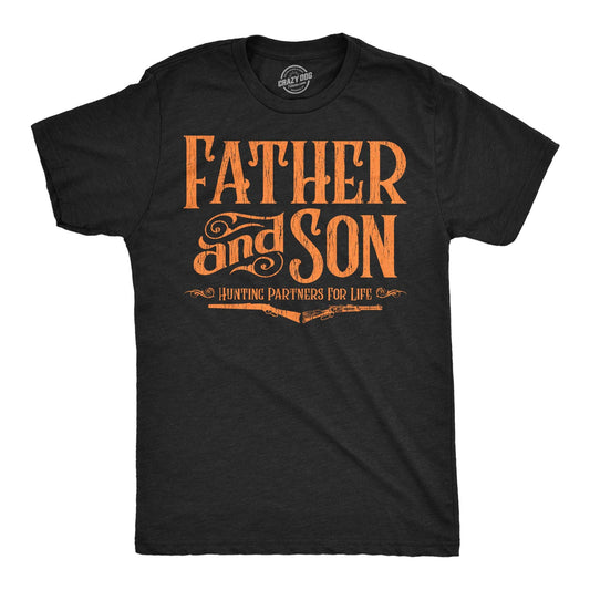 Father and Son Hunting Partners For Life Men's T Shirt