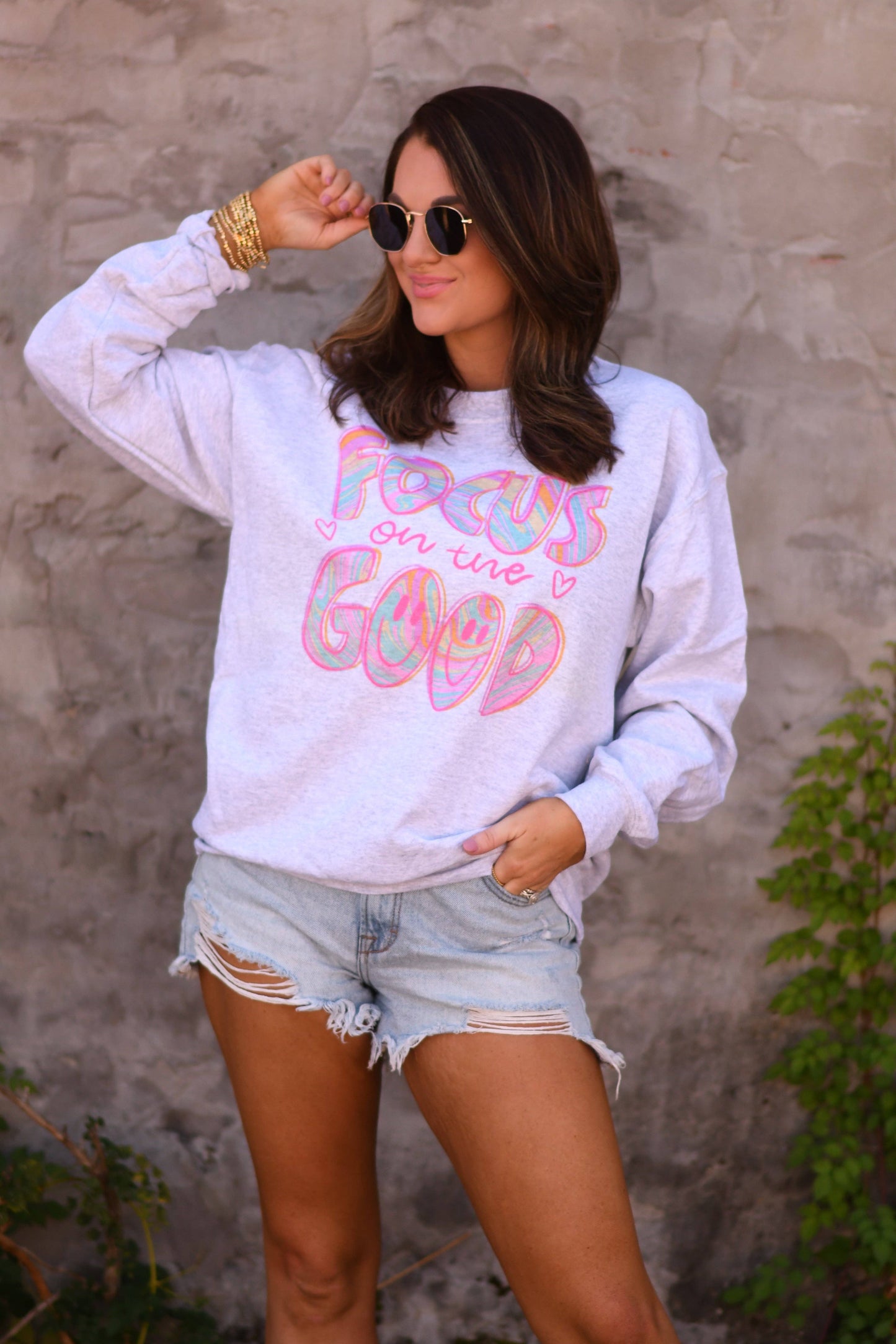 Focus On the Good Sweatshirt