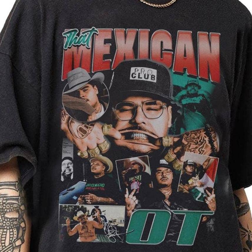 That Mexican Ot 90S Vintage Bootleg Style T-Shirt Unisex