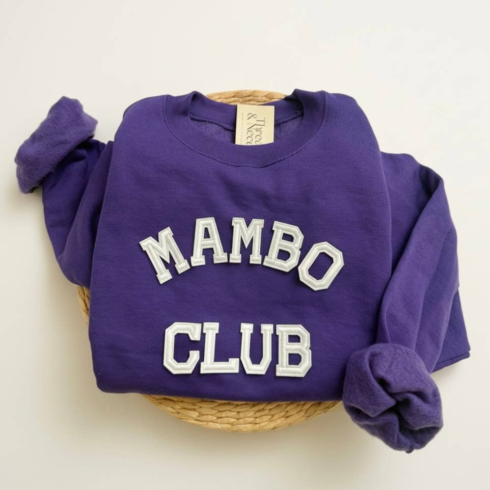 Mambo Club Sweatshirt, New Orleans Crewneck Sweatshirt