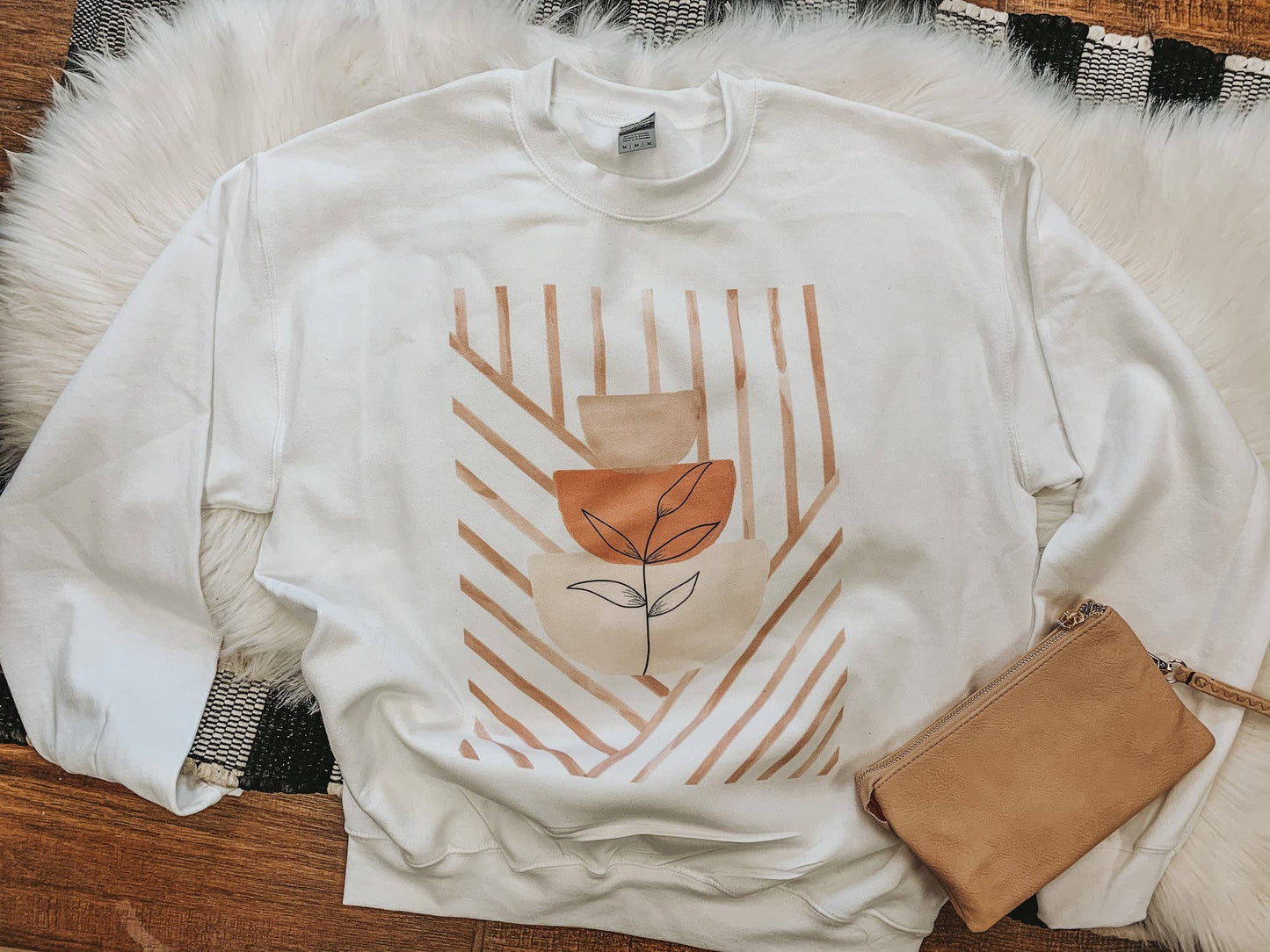 Modern #3 Crew Neck Sweatshirt