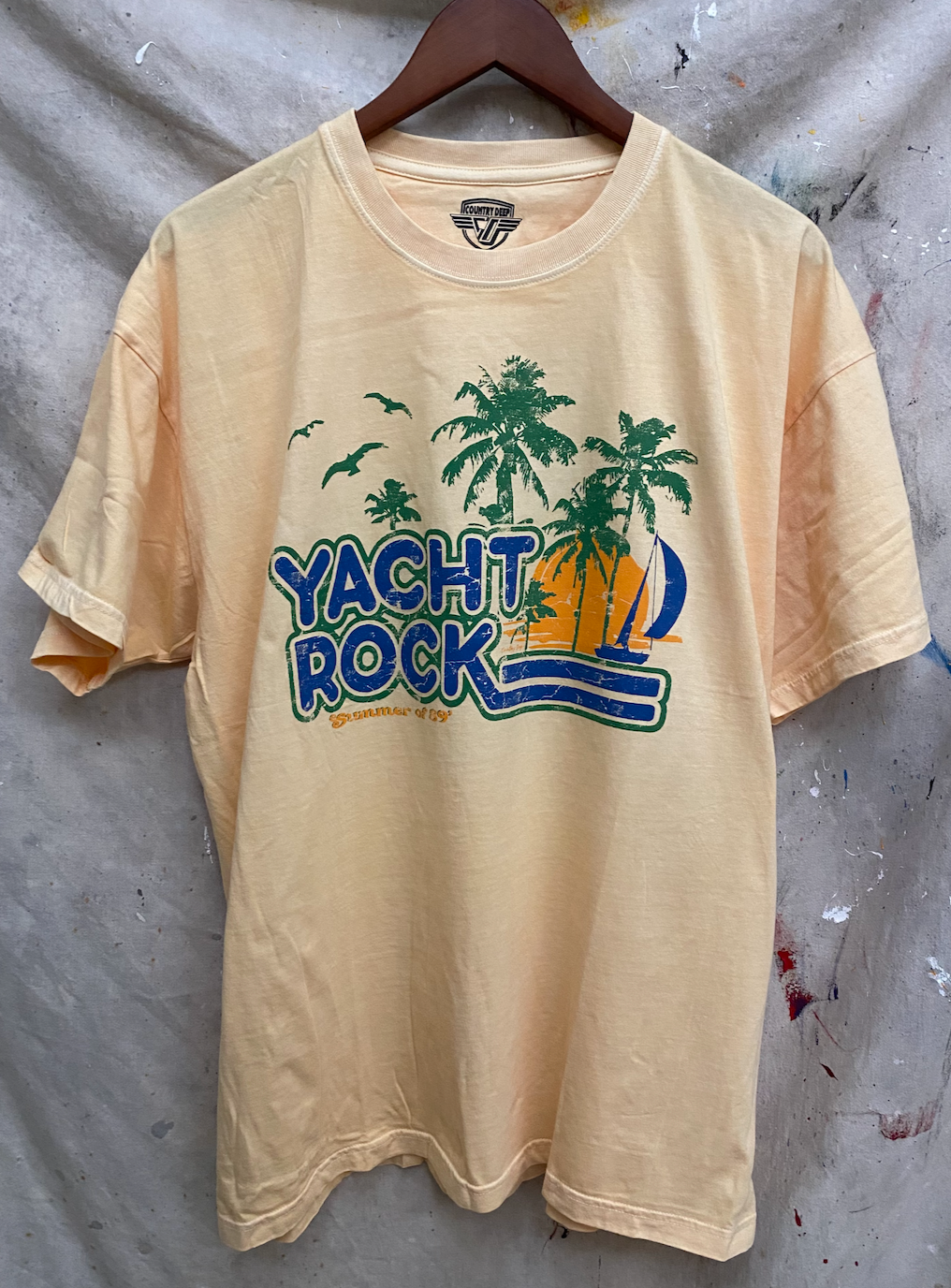 Yacht Rock Summer of 89 Oversized T Shirt