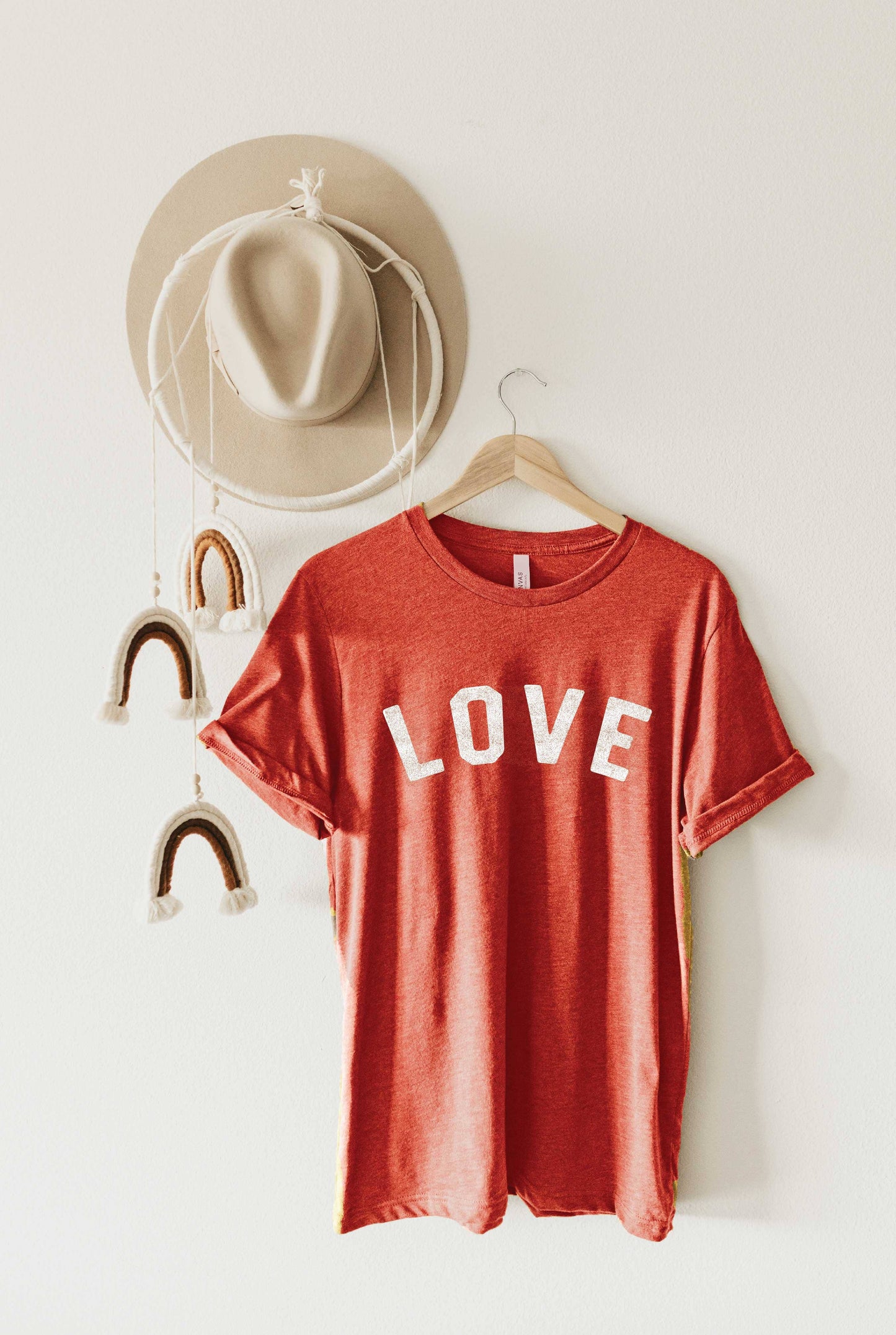 Love Graphic T-Shirt - Solid Colors