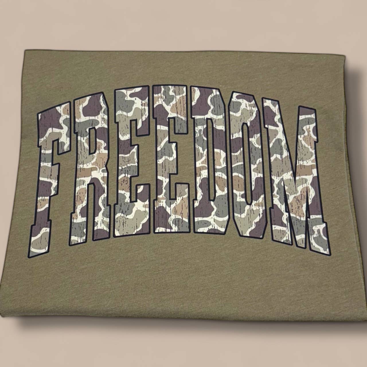 Freedom Camo Heather Olive T-Shirt