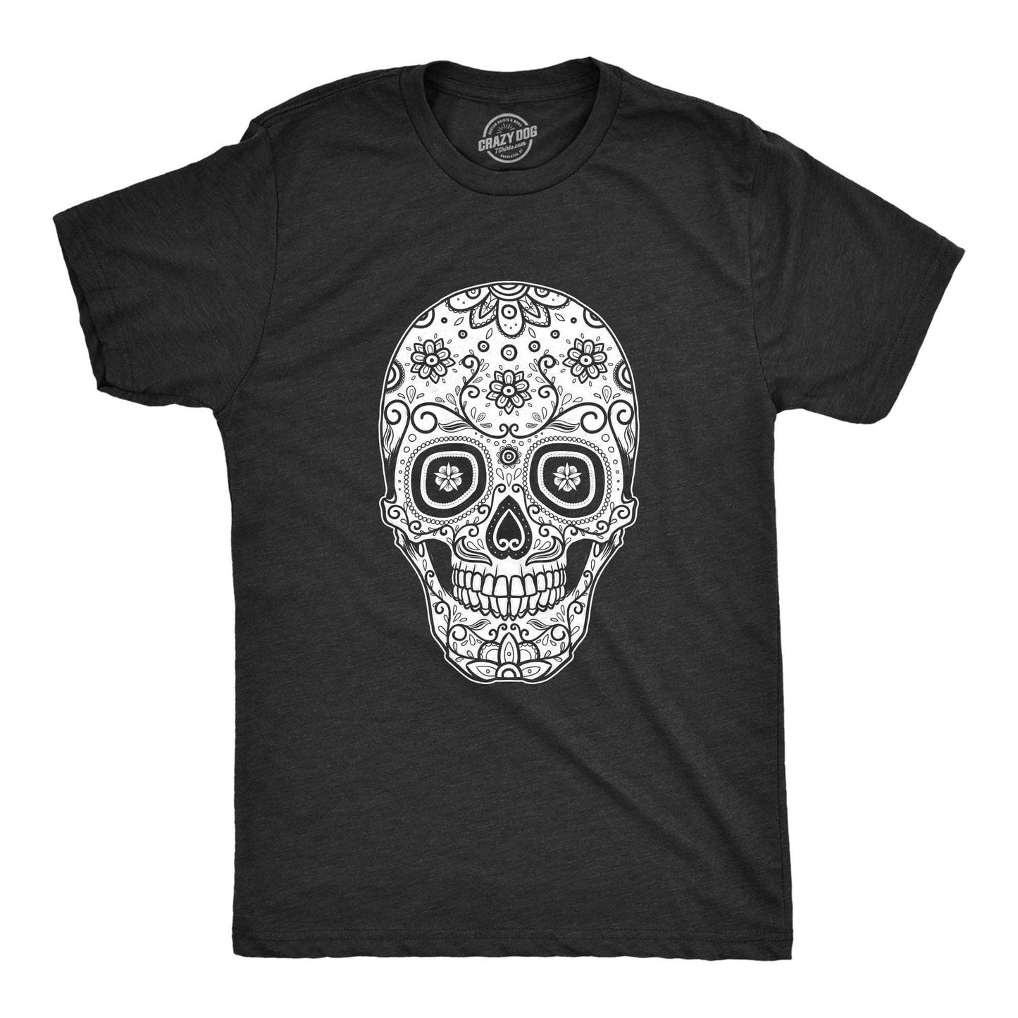 Sugar Skull Cinco De Mayo Men's Tshirt Cinco De Mayo Graphic