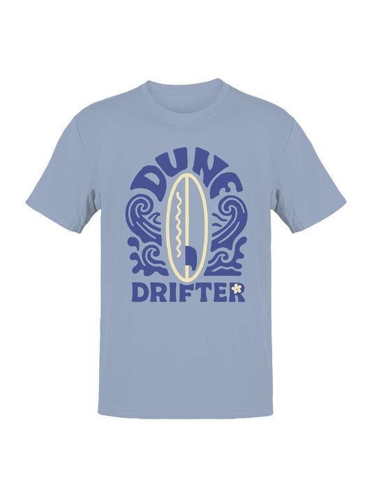 Dune Drifter Surfboard Waves Design Men's T-Shirt