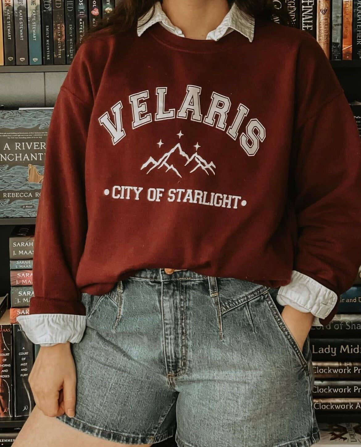 Velaris the City of Starlight Sweatshirt - Sjm Official Merc