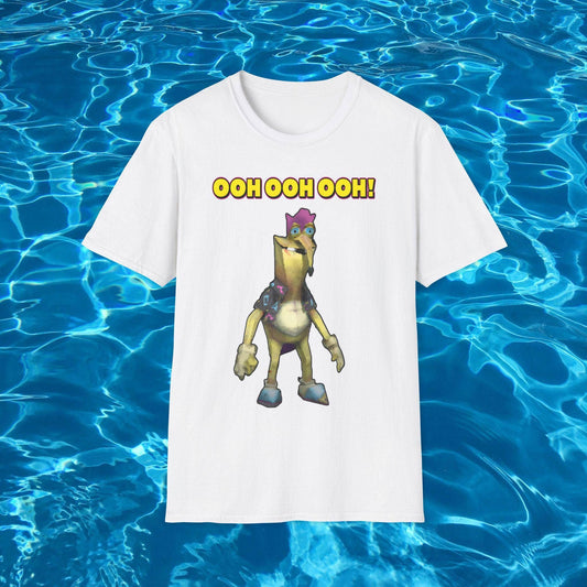 Smiling Friends Funny Meme Parody Cartoon Tee