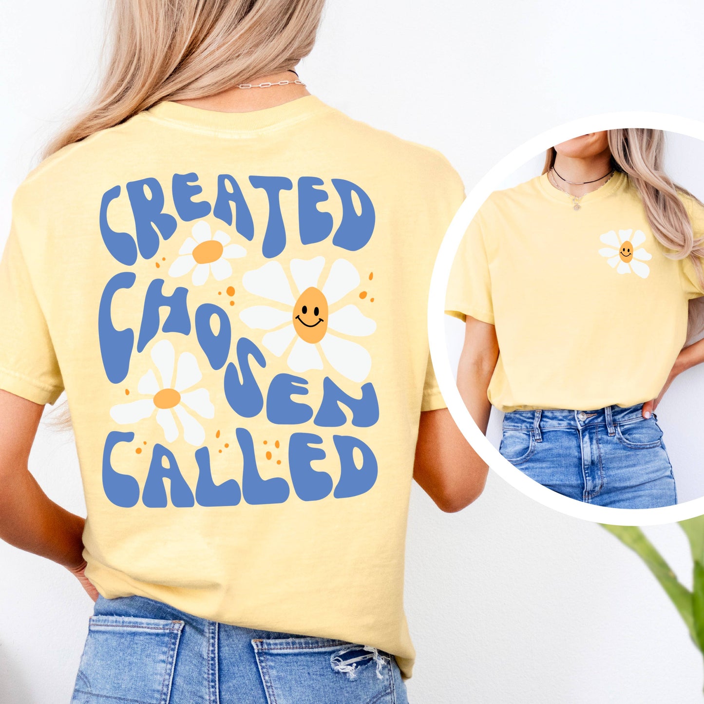 Created Chosen Called   Graphic Tee | Comfort Colors