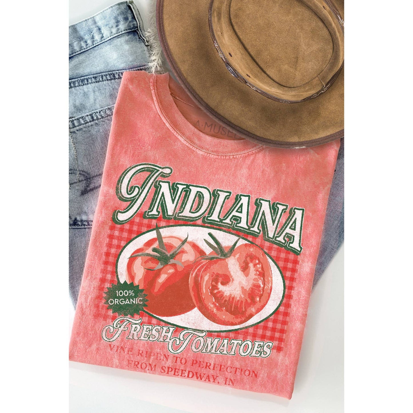 Indiana - Mineral Wash T Shirt