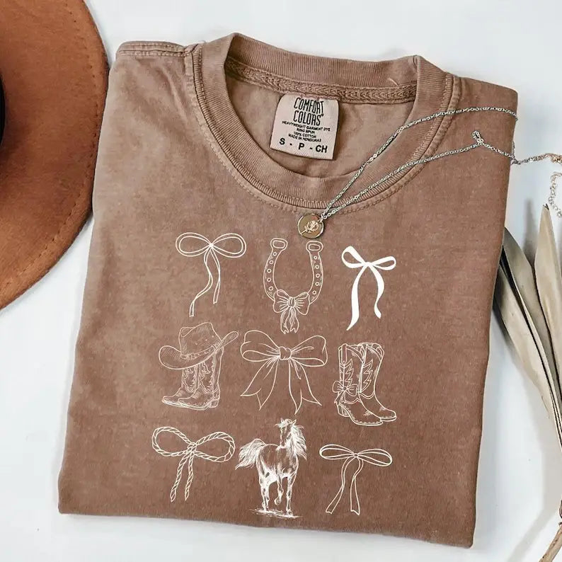 Western Coquette Comfort Colors Tee
