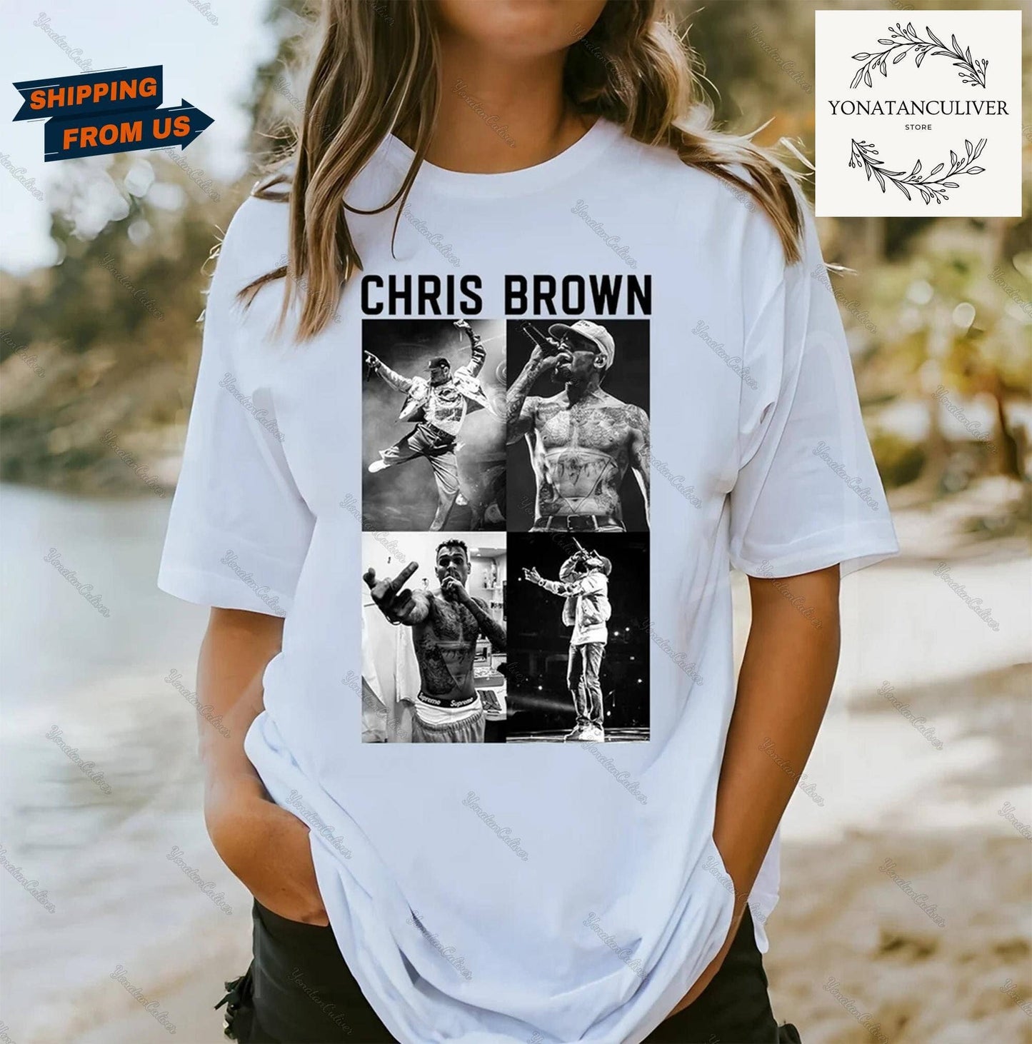 Chris Brown 11 11 Tour 2024 Fan Tee  Concert Merch Shirt
