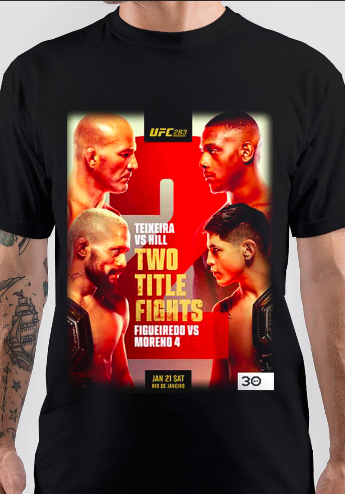 MAKHACHEV VS VOLKANOVSKI EVENT T-SHIRT
