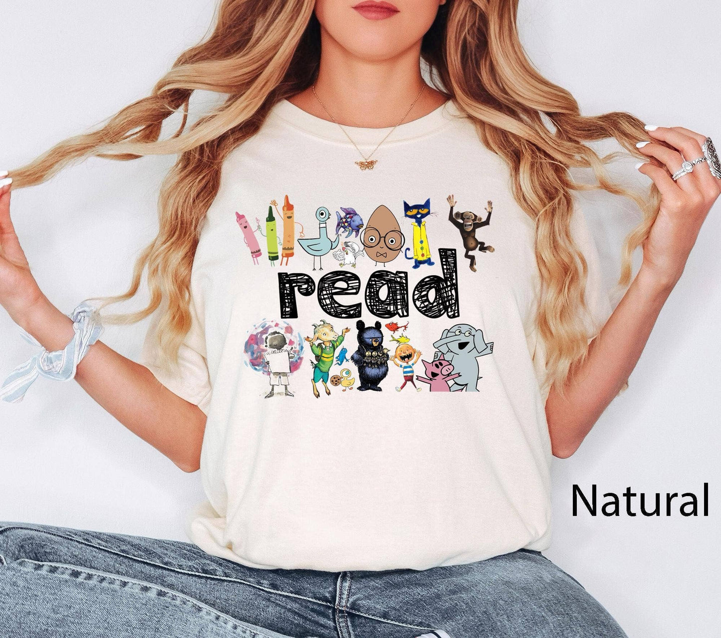 Teacher Read Kids Tee Book Lover Shirt