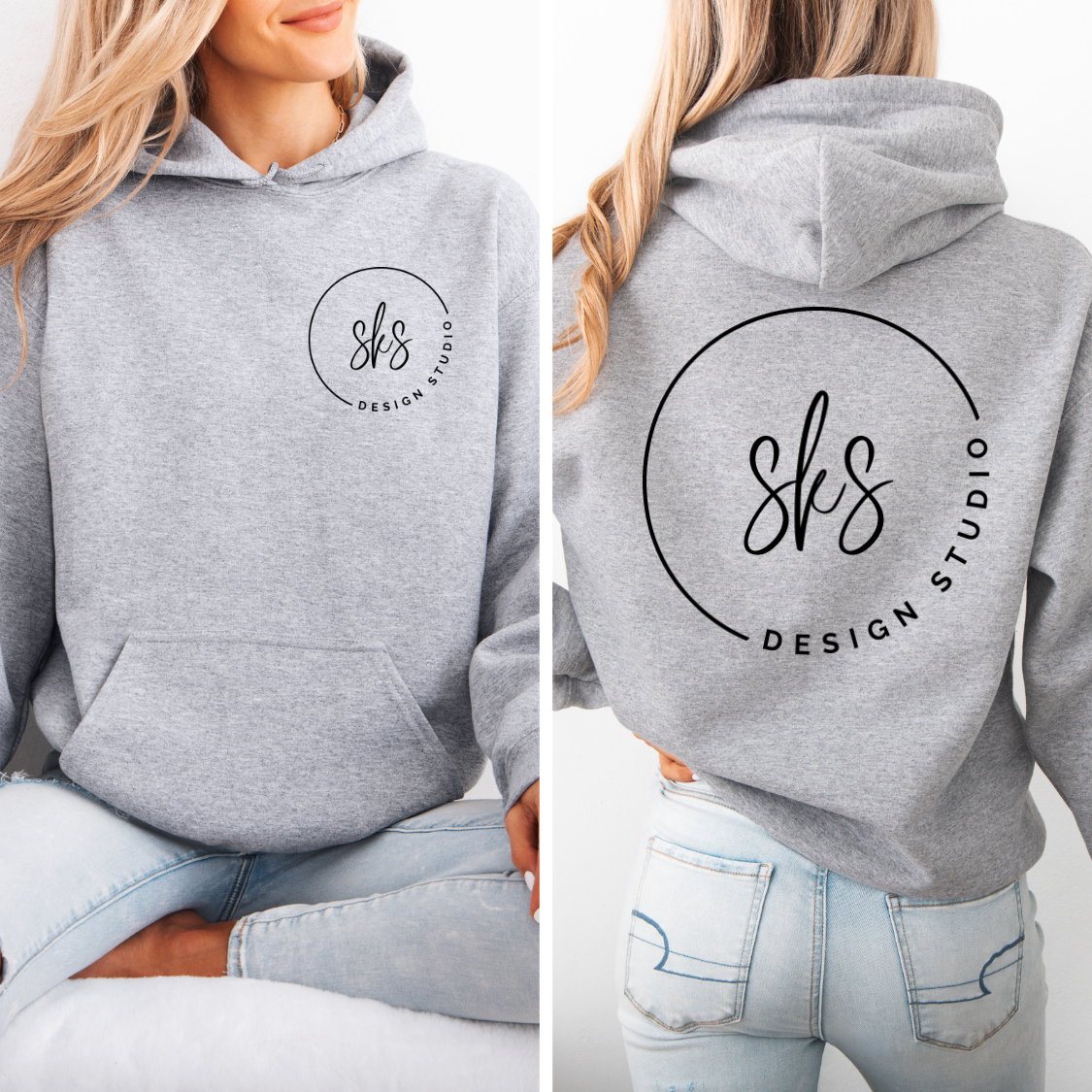 Custom Logo | Unisex Hoodie Sweatshirt [Gildan]